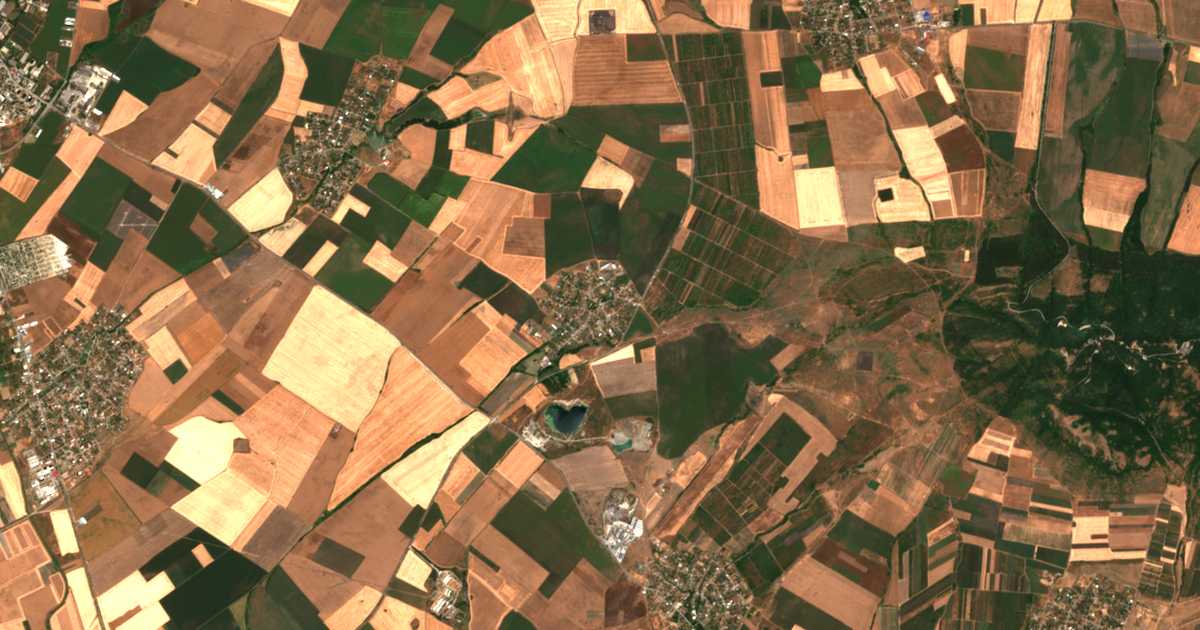 Mapa por satélite de Kozarevo