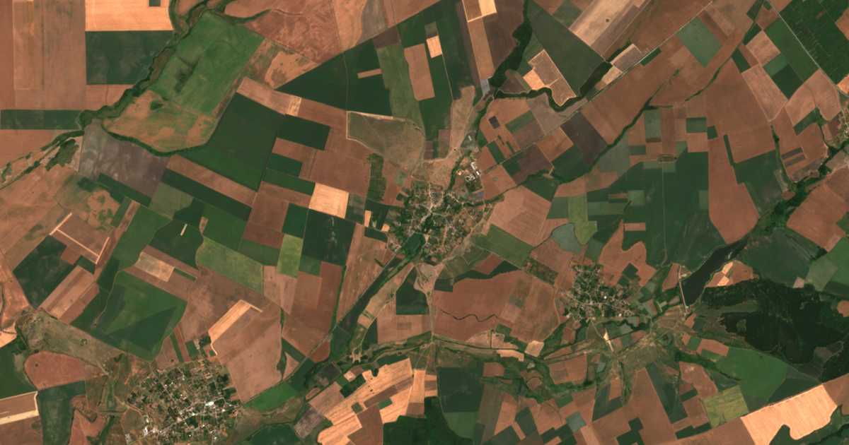 Mapa por satélite de Slamino