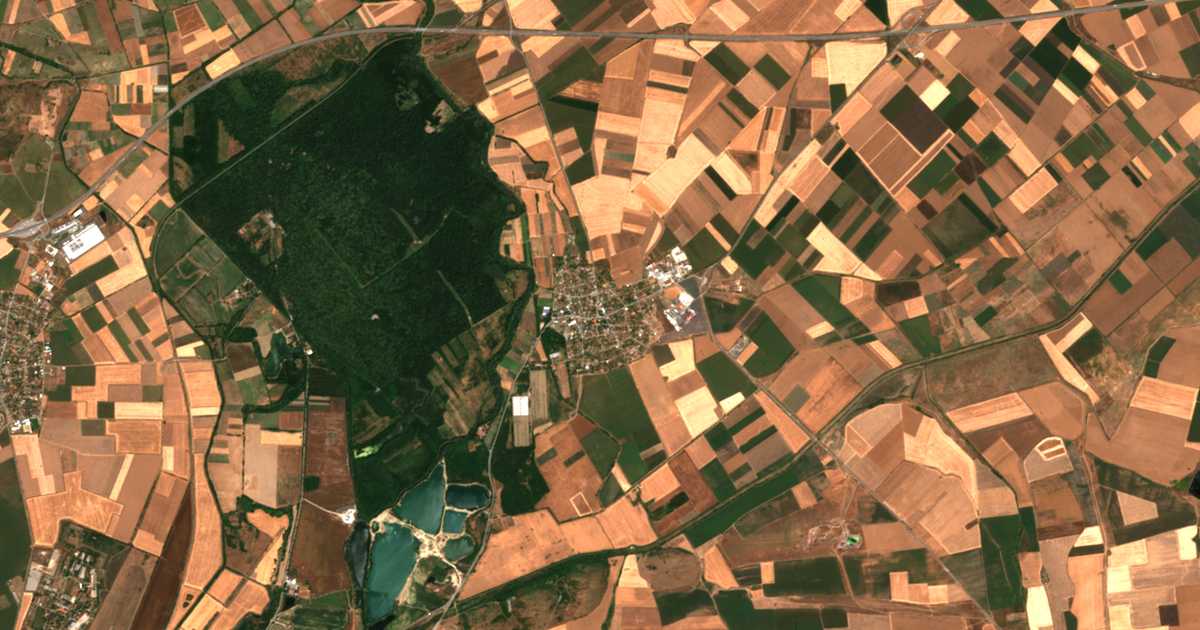 Mapa por satélite de Veselínovo