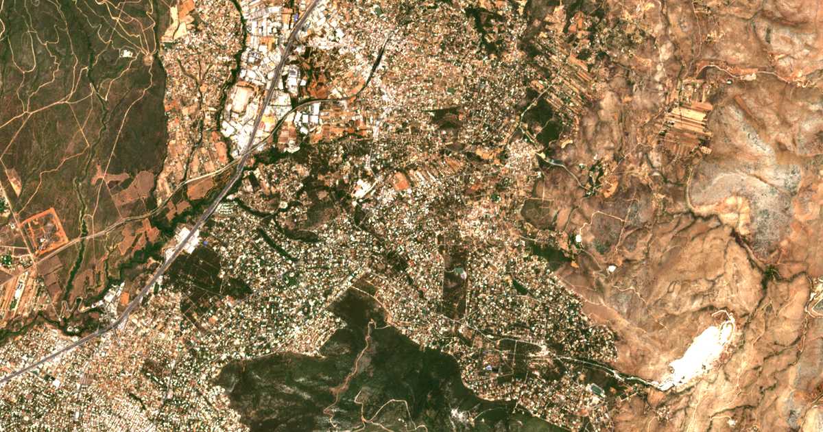 Mapa por satélite de Drosiá