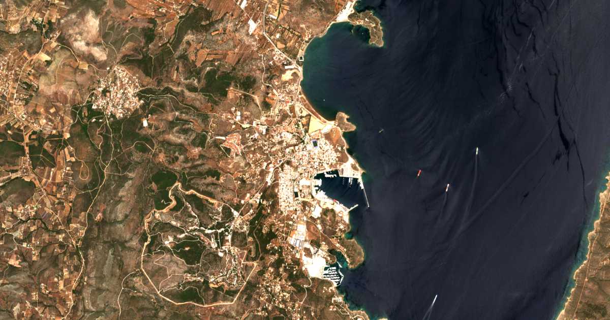 Mapa por satélite de Lavrio
