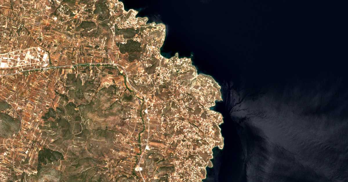 Mapa por satélite de Maliakoúki