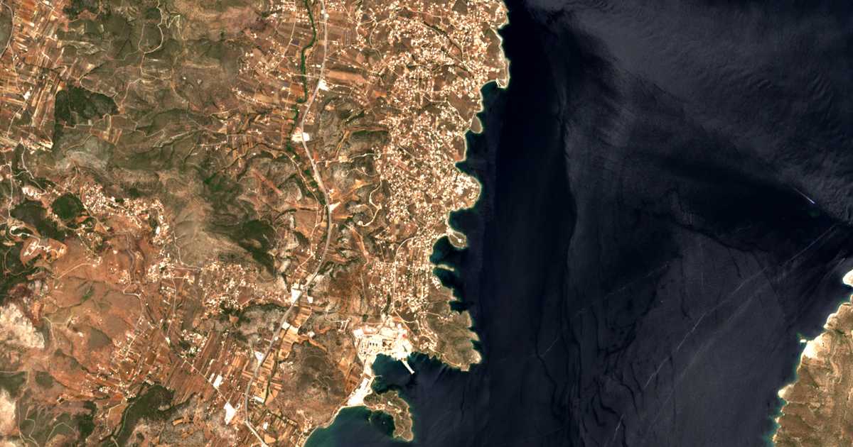 Mapa por satélite de Mikrolímano
