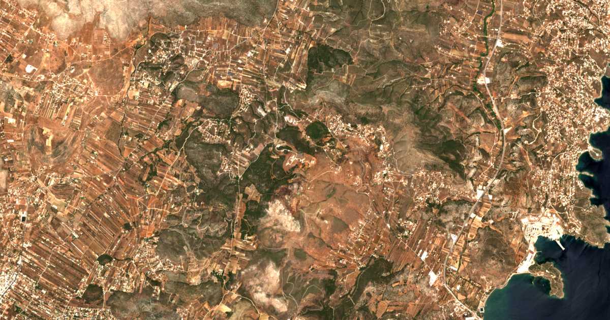 Mapa por satélite de Rimpári