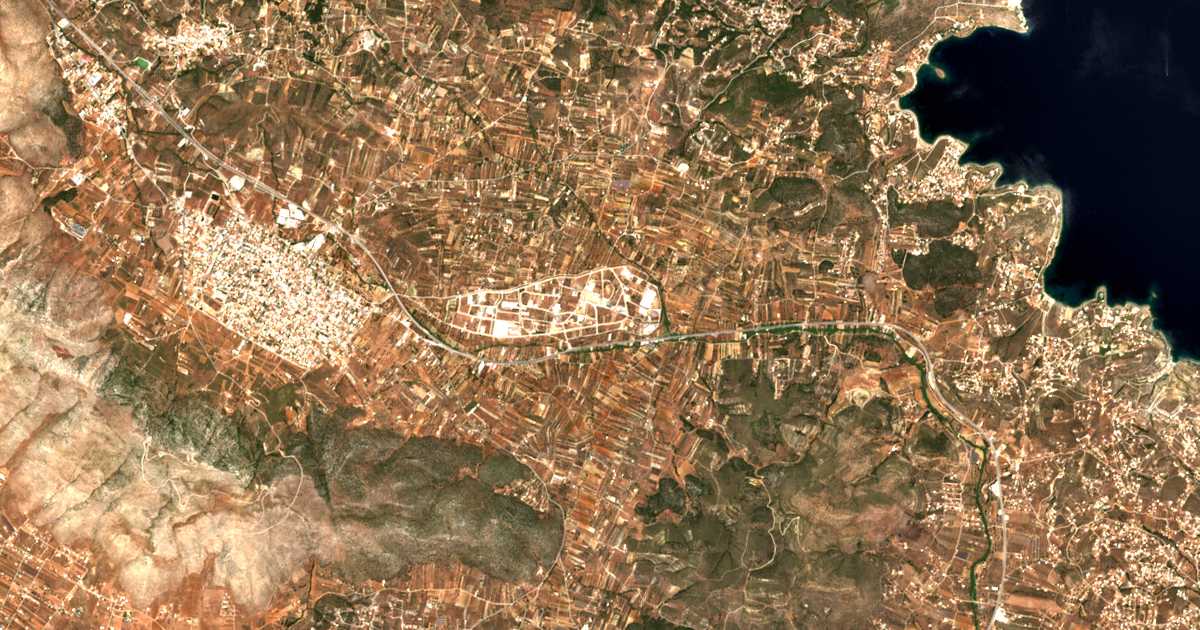 Mapa por satélite de Zapáni