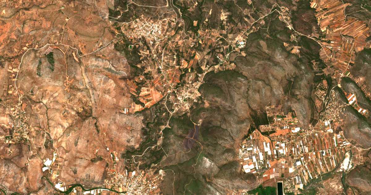 Mapa por satélite de Áno Soúlion