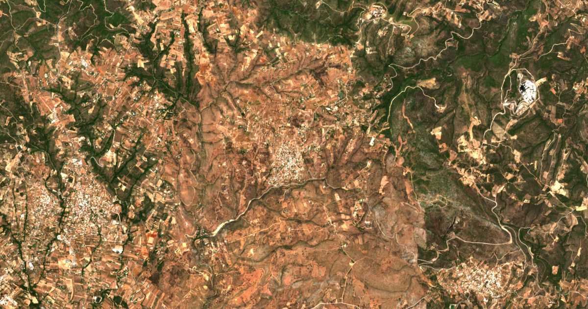 Mapa por satélite de Varnávas
