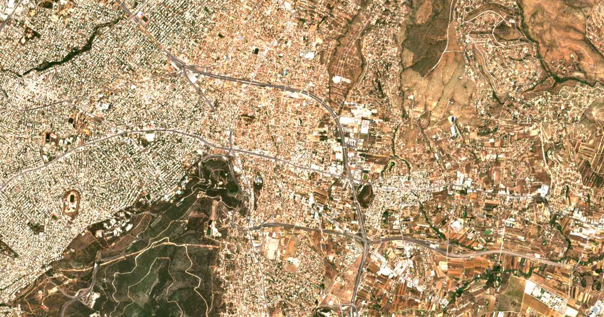 Mapa por satélite de Gerakas