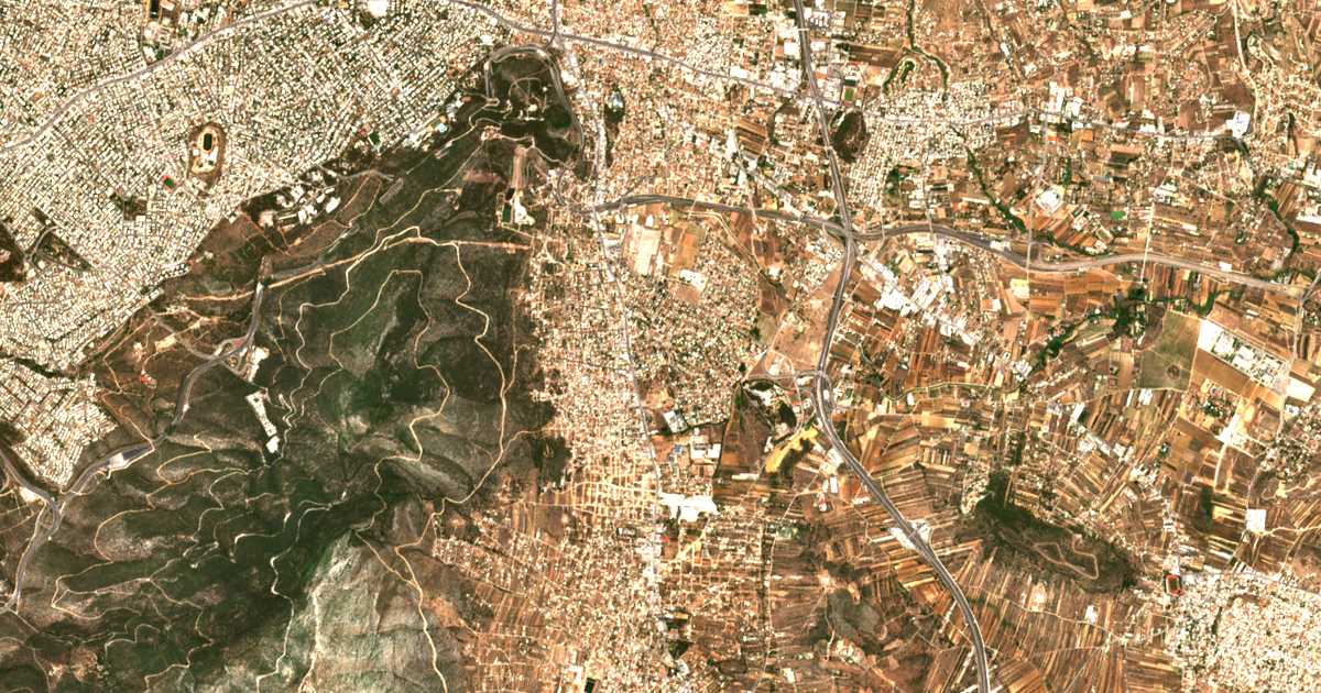 Mapa por satélite de Leontárion