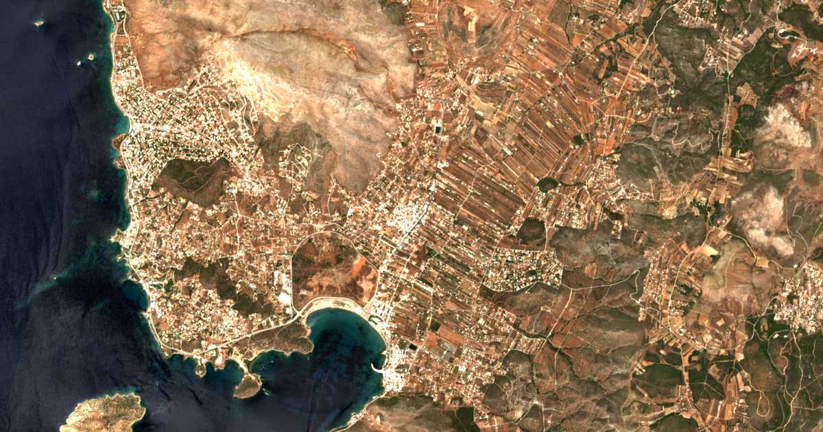 Mapa por satélite de Anávyssos