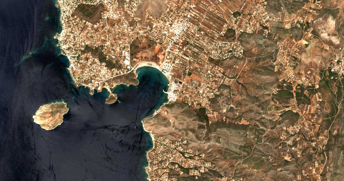 Mapa por satélite de Palaiá Fókaia
