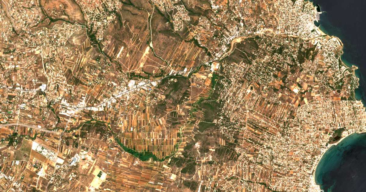 Mapa por satélite de Étos Stéko