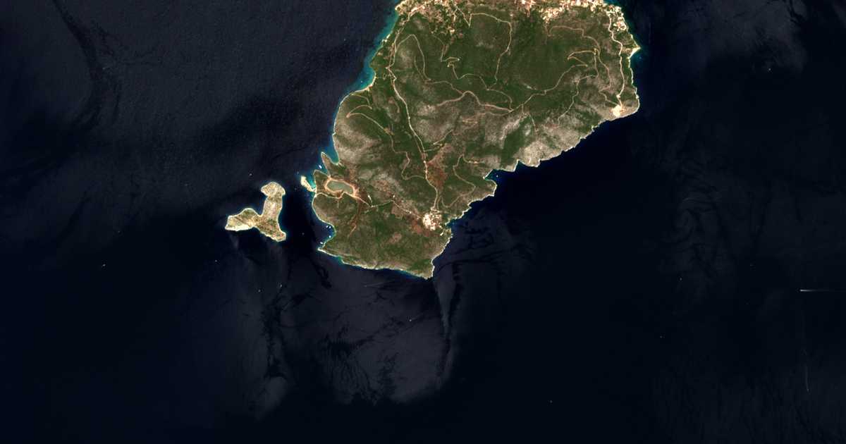 Mapa por satélite de Limenária