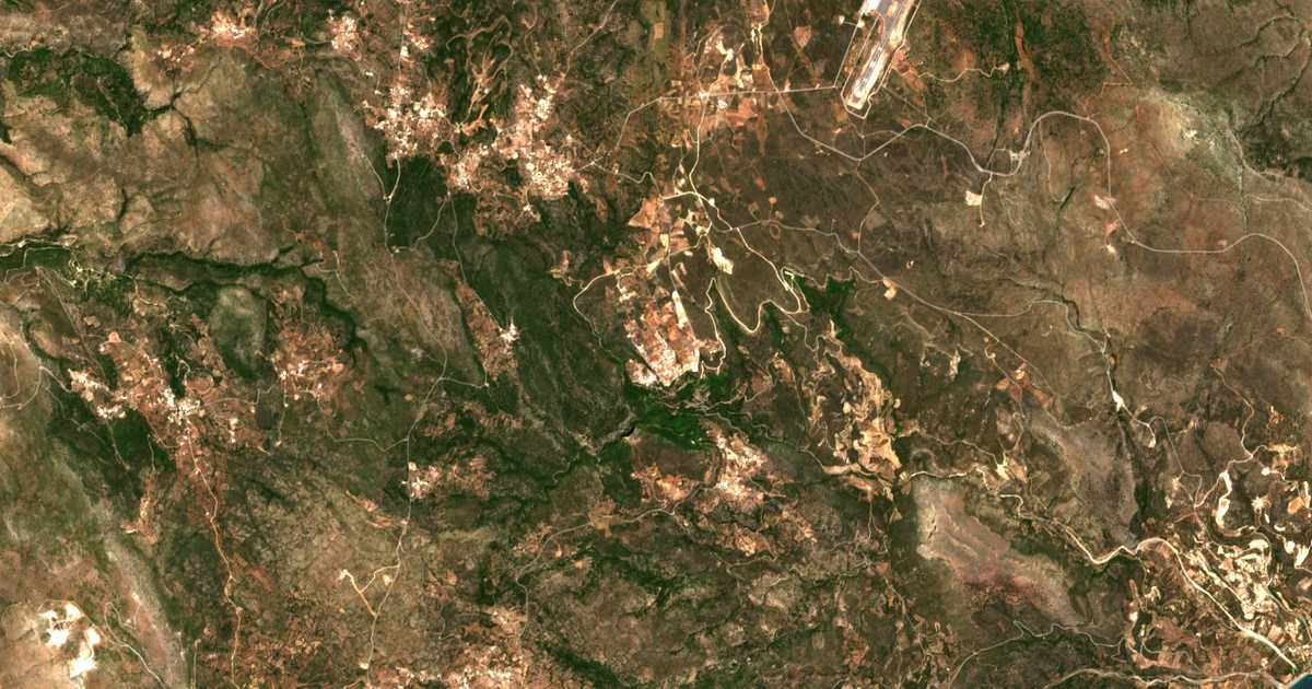 Mapa por satélite de Mitáta