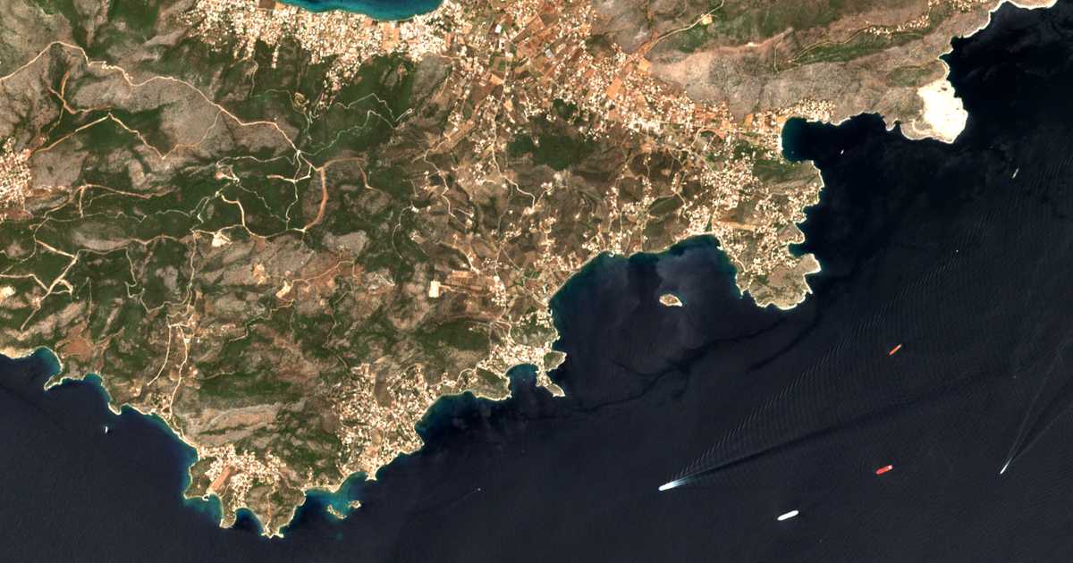 Mapa por satélite de Pérani