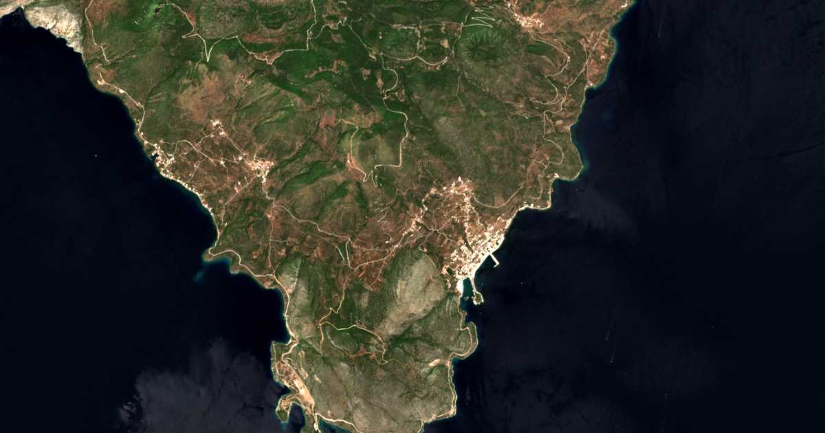Mapa por satélite de Dritsaíika