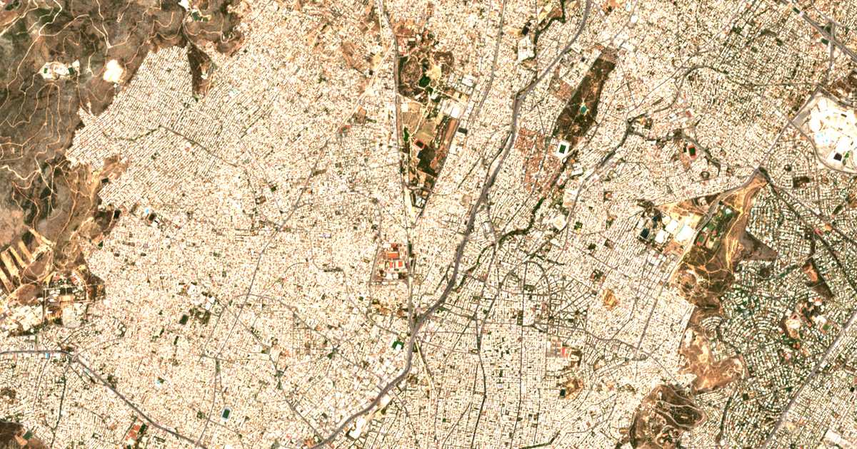 Mapa por satélite de Ágioi Anárgyroi
