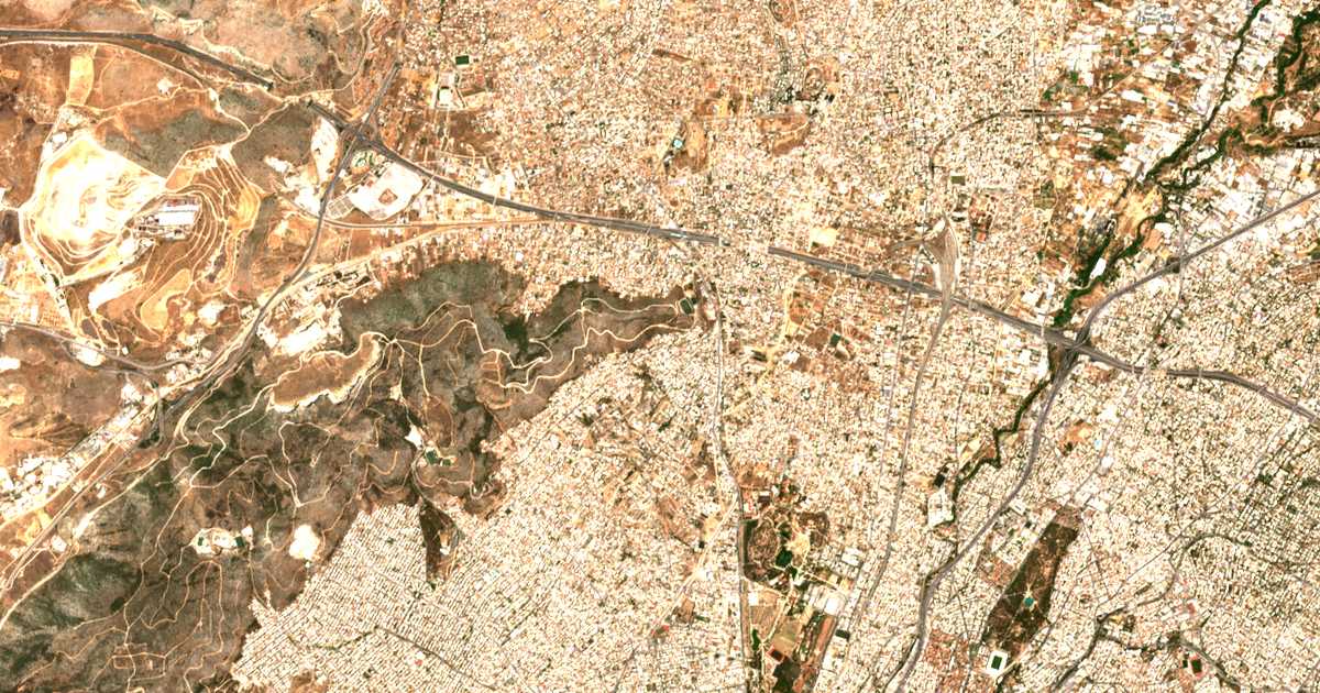 Mapa por satélite de Kamatero