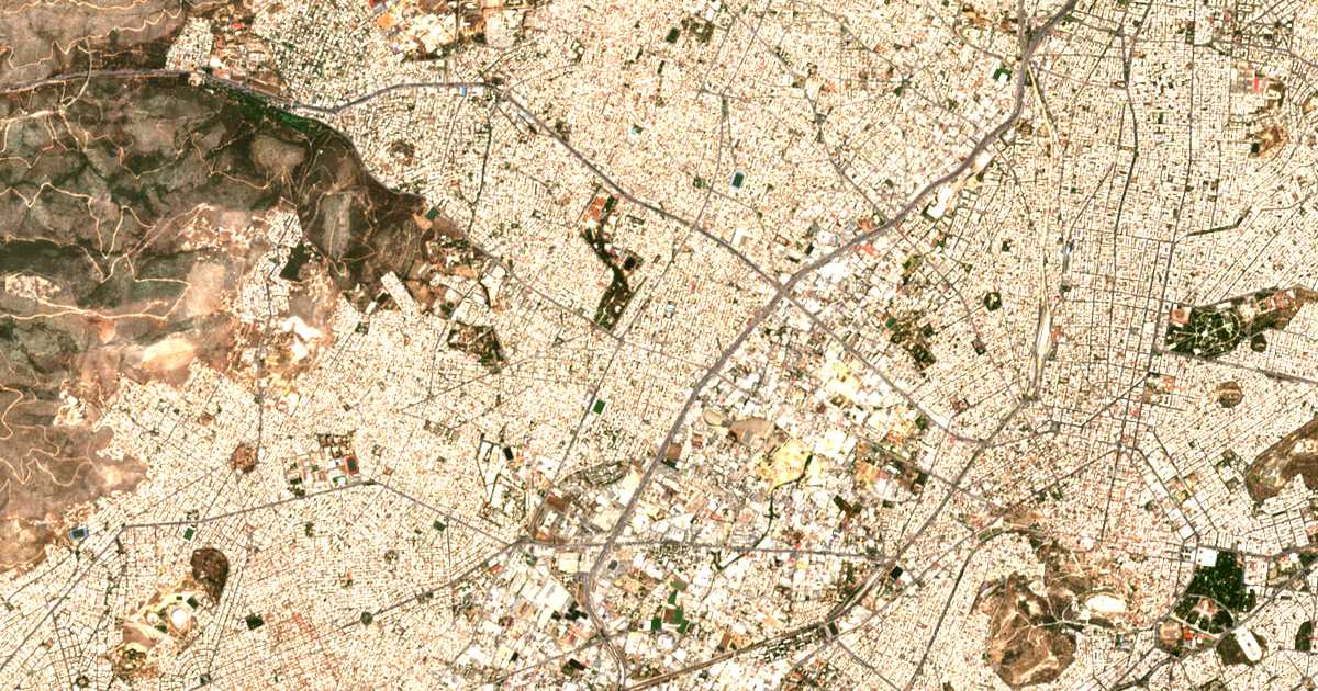 Mapa por satélite de Egaleo
