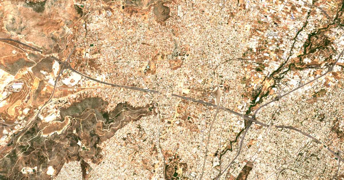 Mapa por satélite de Zefýrion