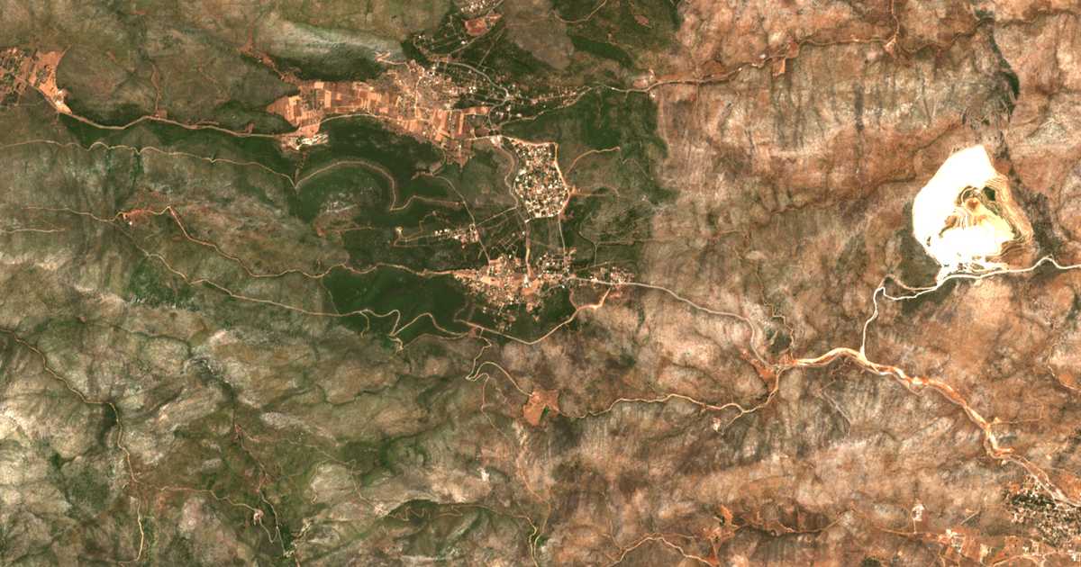 Mapa por satélite de Ágios Sotír