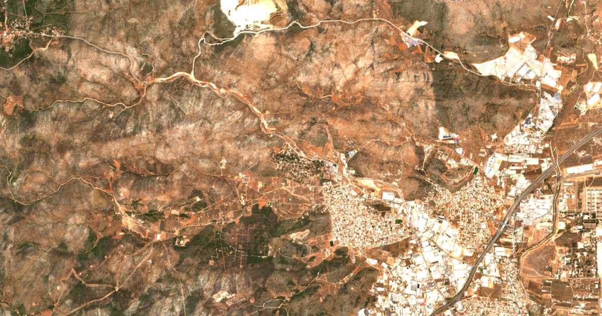 Mapa por satélite de Néa Zoí