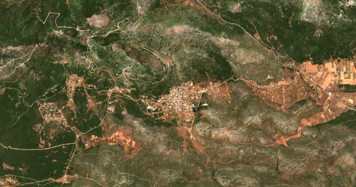 Mapa por satélite de Vilia