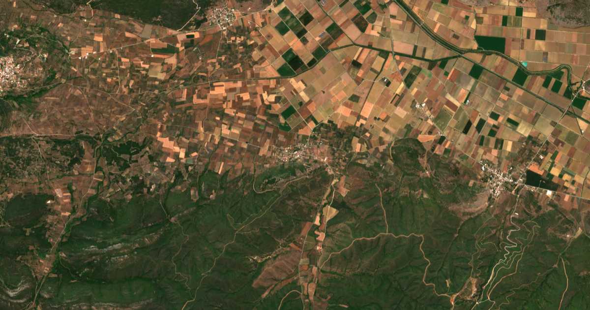 Mapa por satélite de Ágios Vlásios