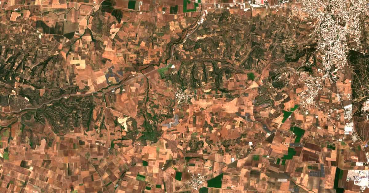 Mapa por satélite de Ampelochórion