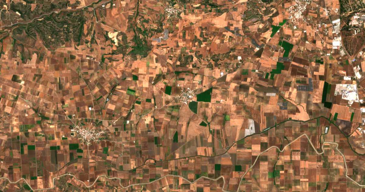 Mapa por satélite de Loutoúfion