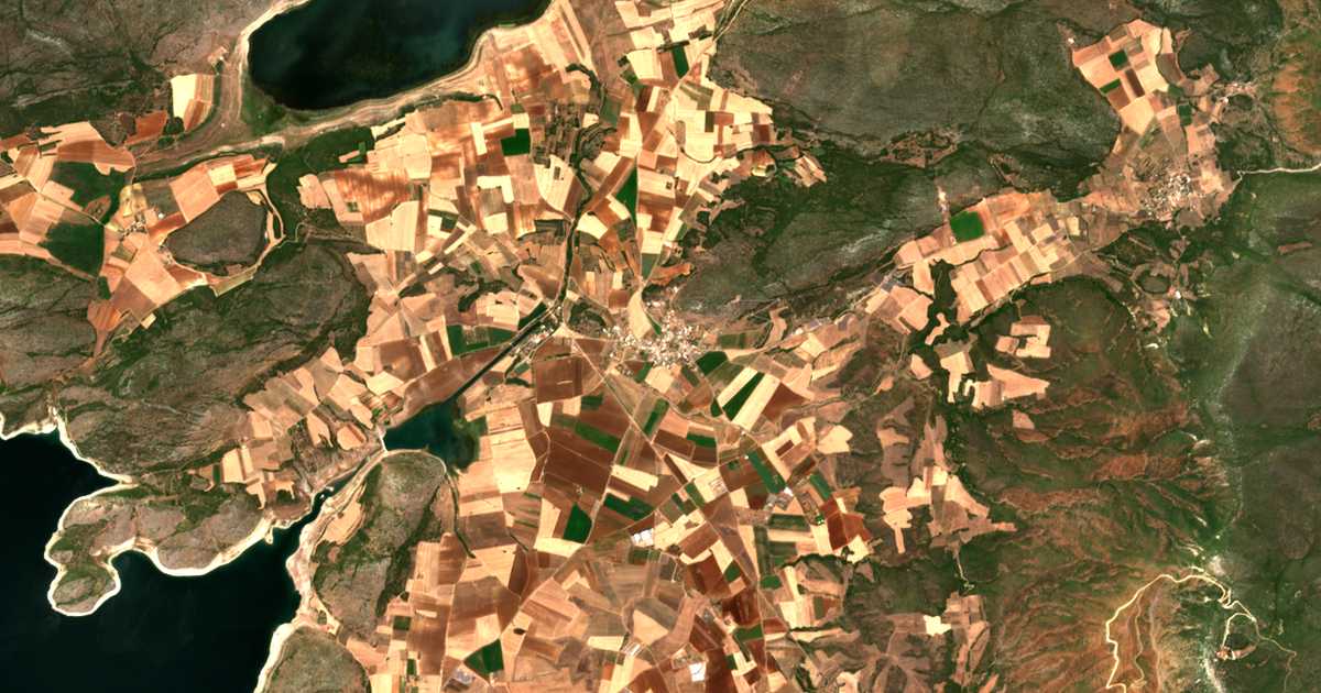 Mapa por satélite de Mouríkion