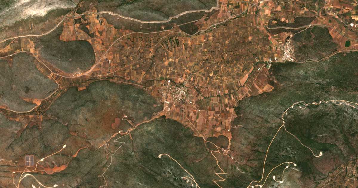 Mapa por satélite de Xironomí