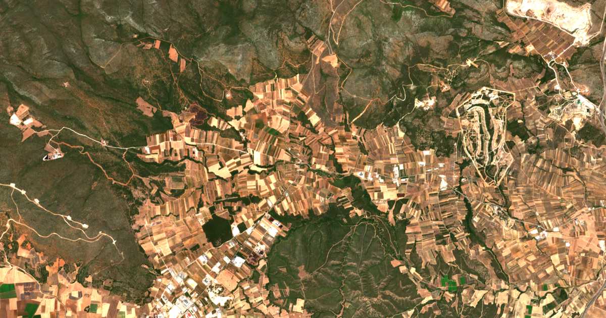 Mapa por satélite de Ritsóna