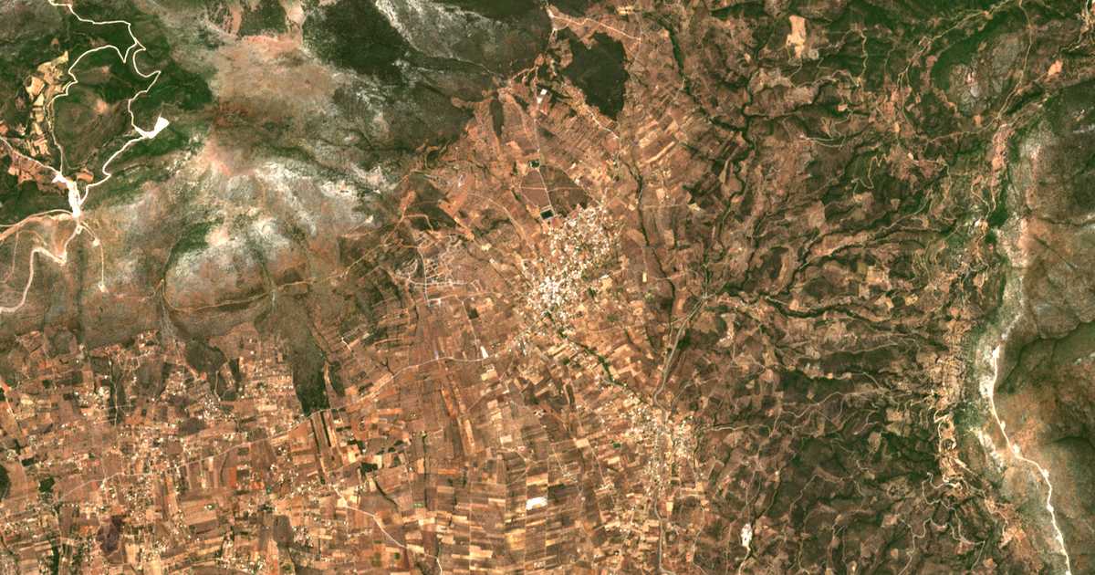 Mapa por satélite de Gymnón