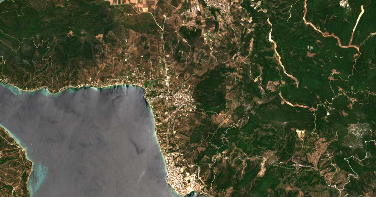 Mapa por satélite de Edepso