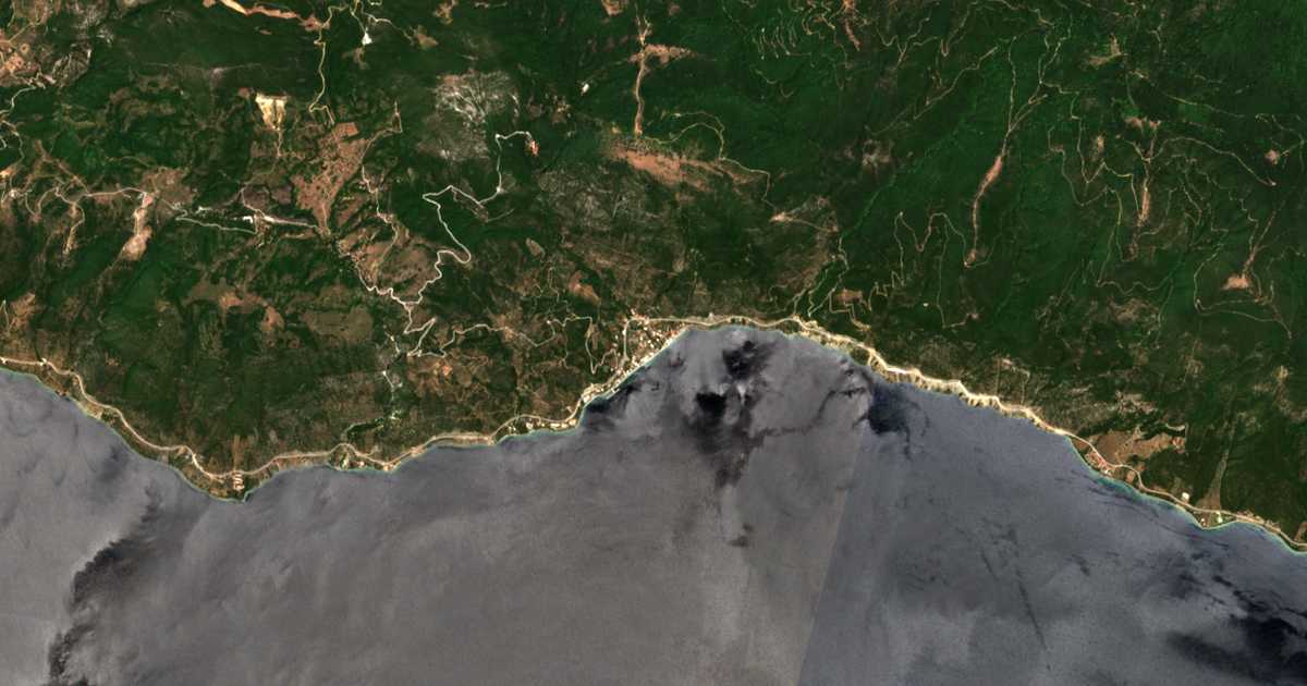 Mapa por satélite de Ília
