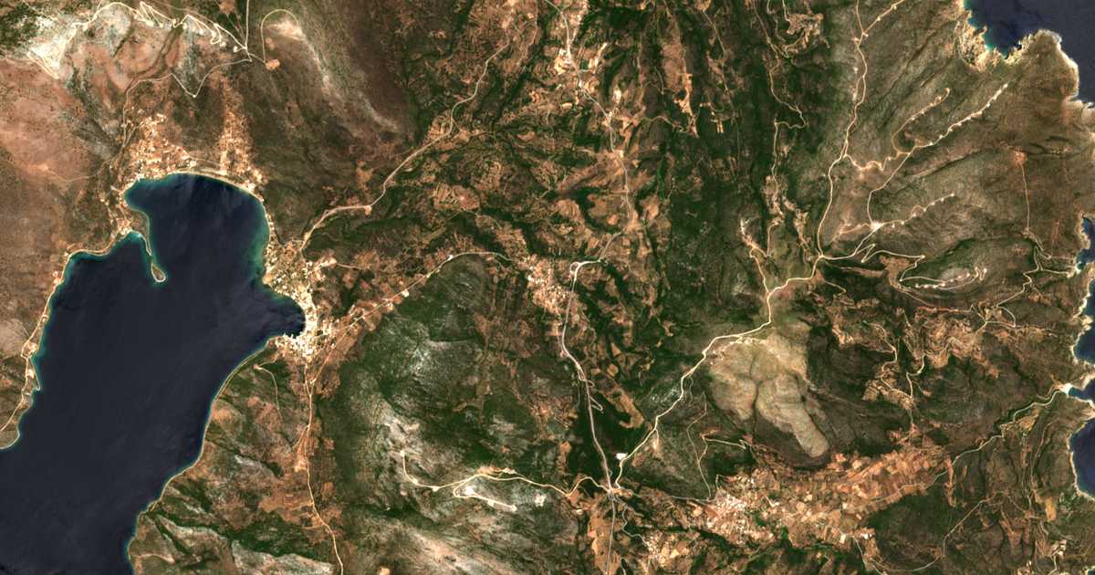 Mapa por satélite de Almyropótamos