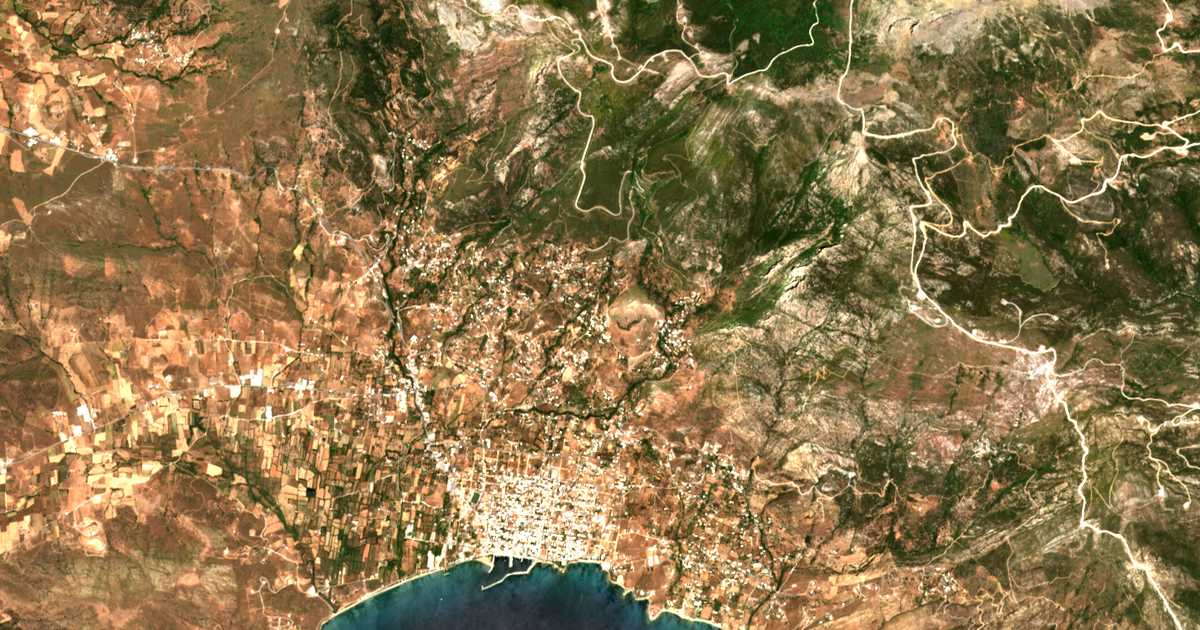 Mapa por satélite de Grampiá