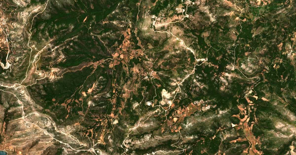 Mapa por satélite de Stouppaíoi