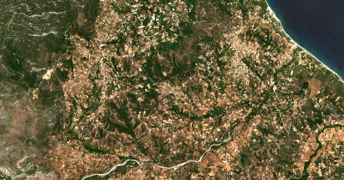 Mapa por satélite de Kípoi