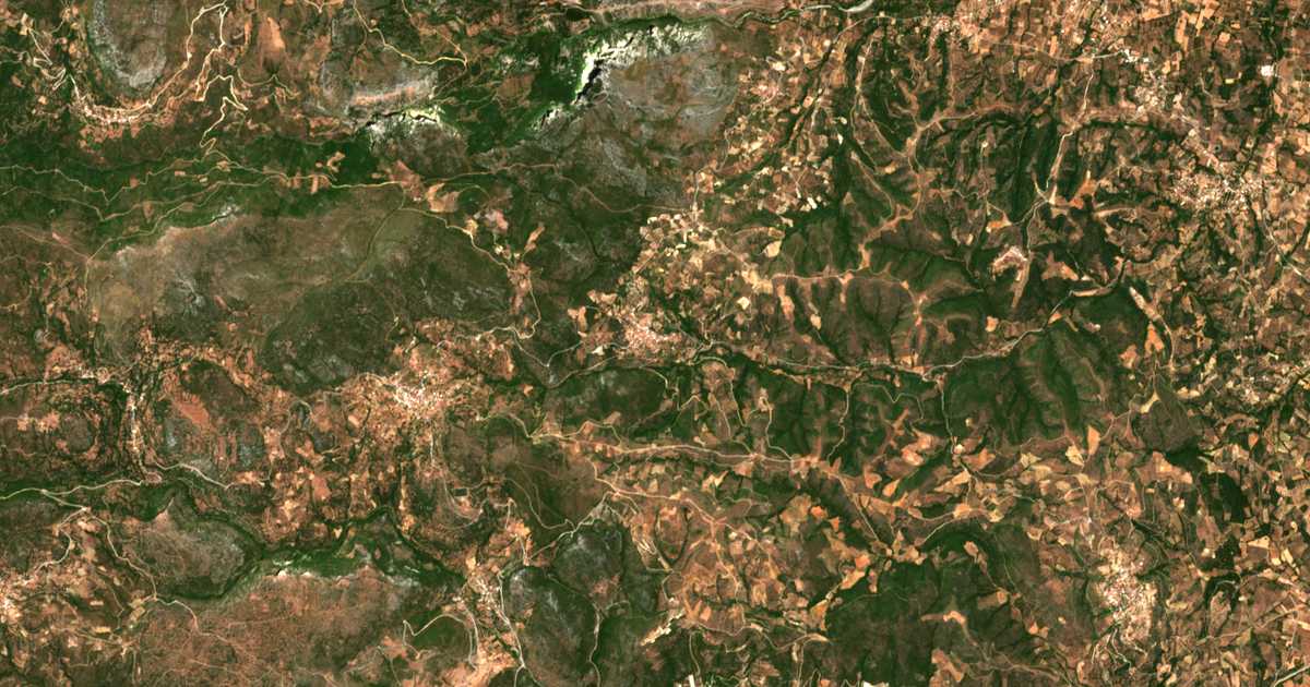Mapa por satélite de Kremastós