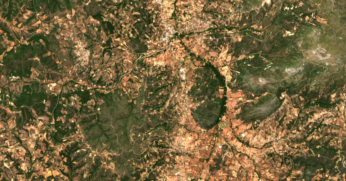 Mapa por satélite de Lofískos