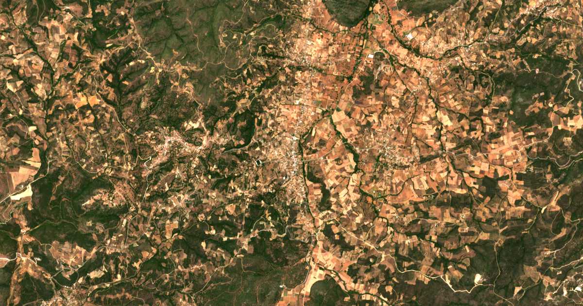 Mapa por satélite de Neochórion