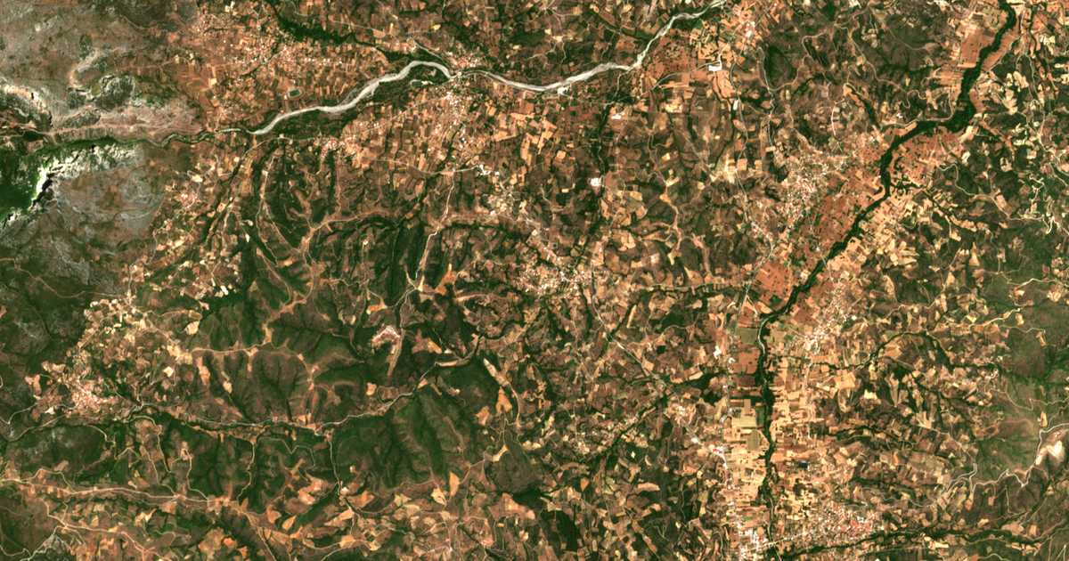 Mapa por satélite de Orológion