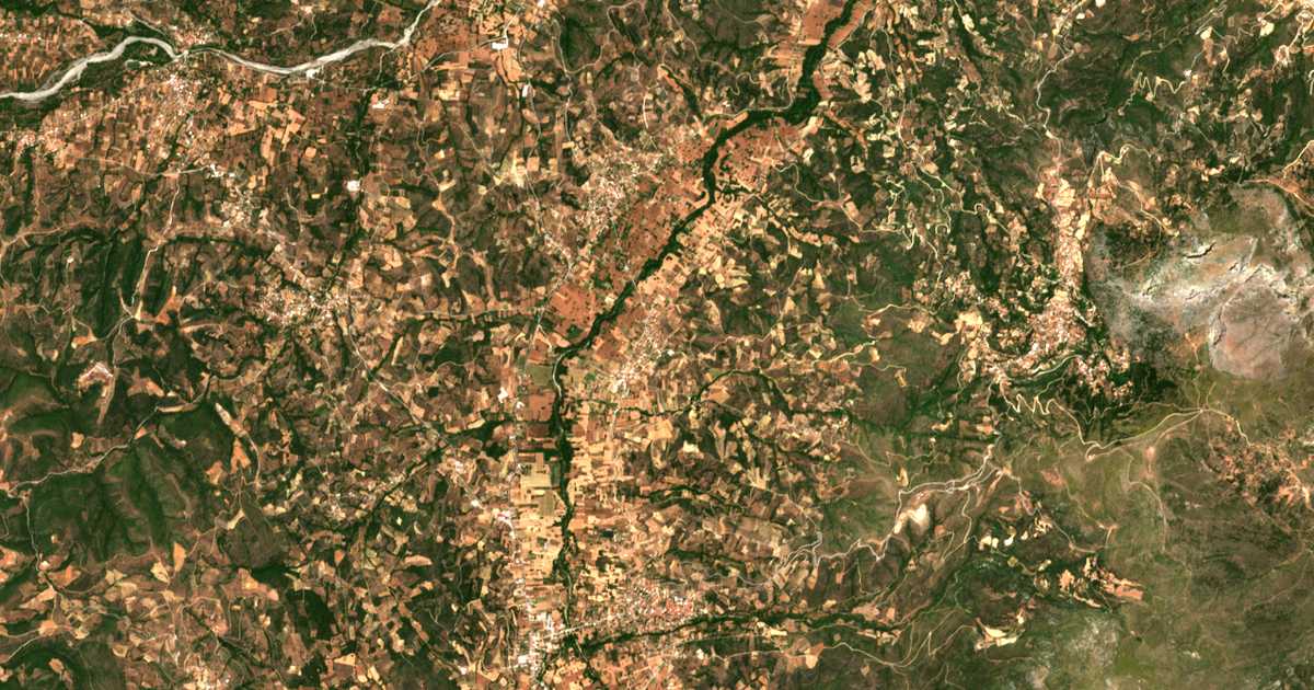 Mapa por satélite de Pyrgíon