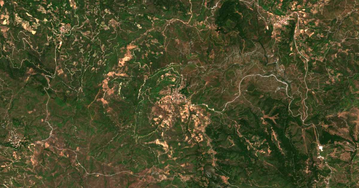 Mapa por satélite de Keraséa
