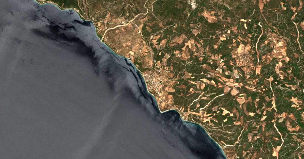 Mapa por satélite de Roviaí