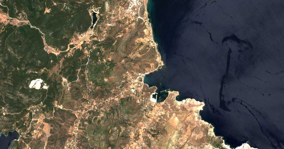 Mapa por satélite de Aspoús