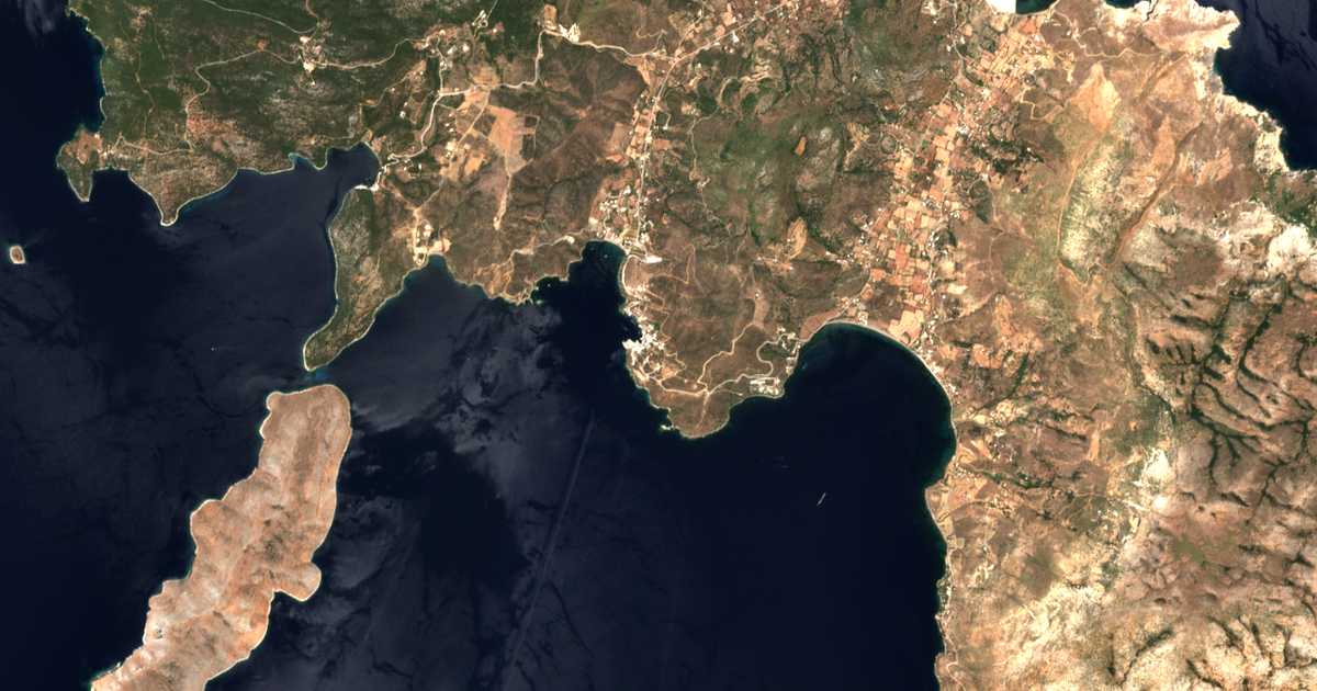 Mapa por satélite de Linariá
