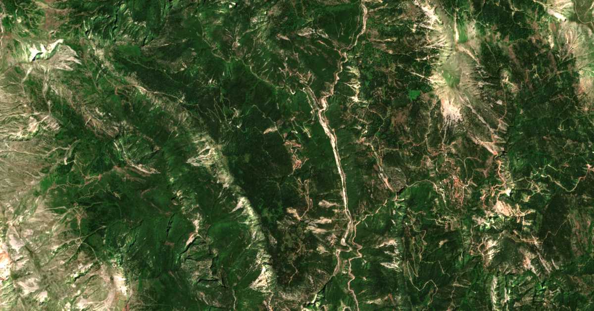 Mapa por satélite de Epinianá